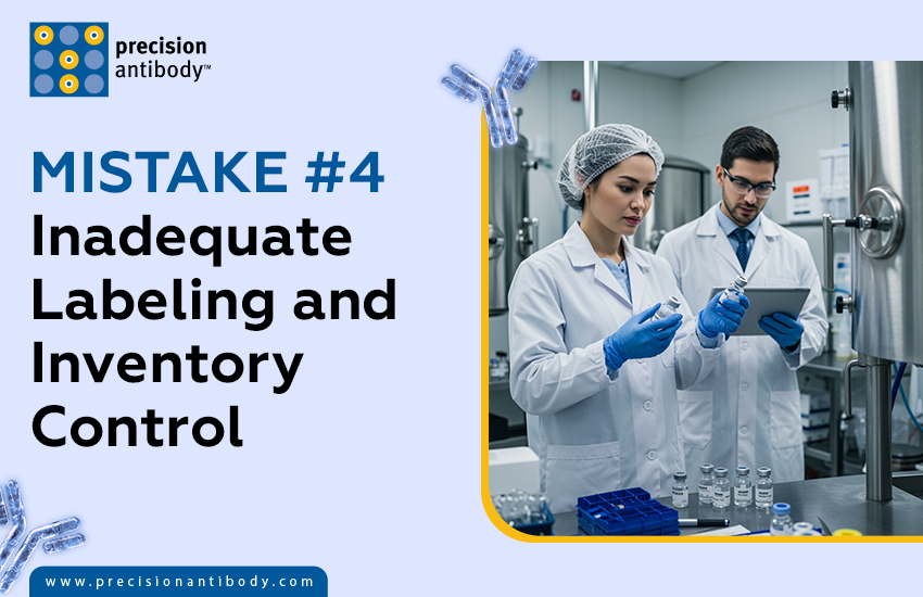 Mistake #4 – Inadequate Labelling and Inventory Control