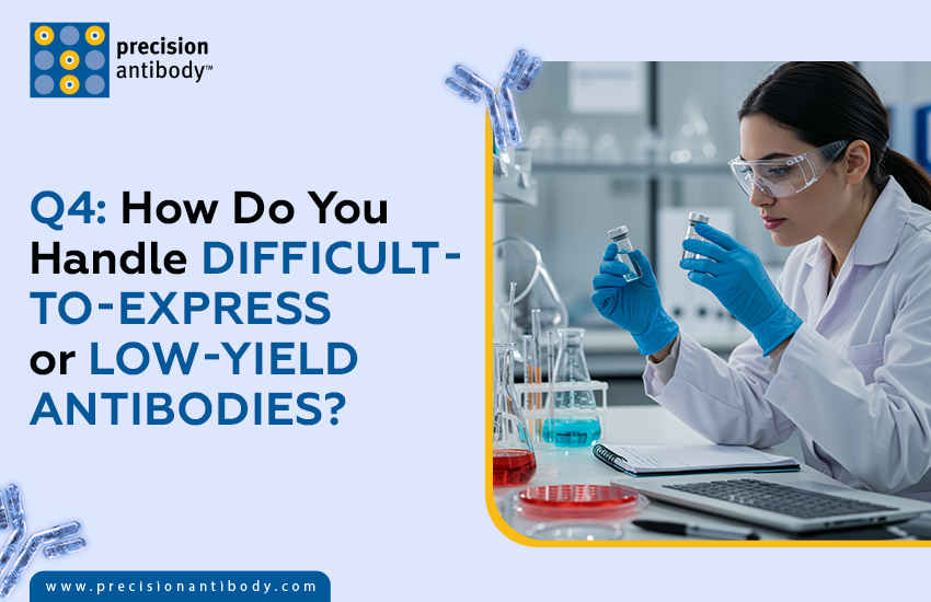 Q4: How Do You Handle Difficult-to-Express or Low-Yield Antibodies?