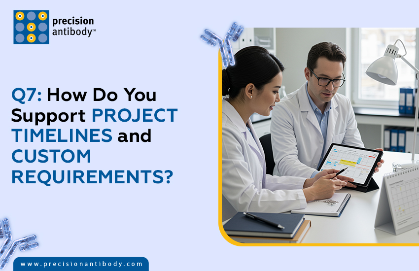 Q7: How Do You Support Project Timelines and Custom Requirements?