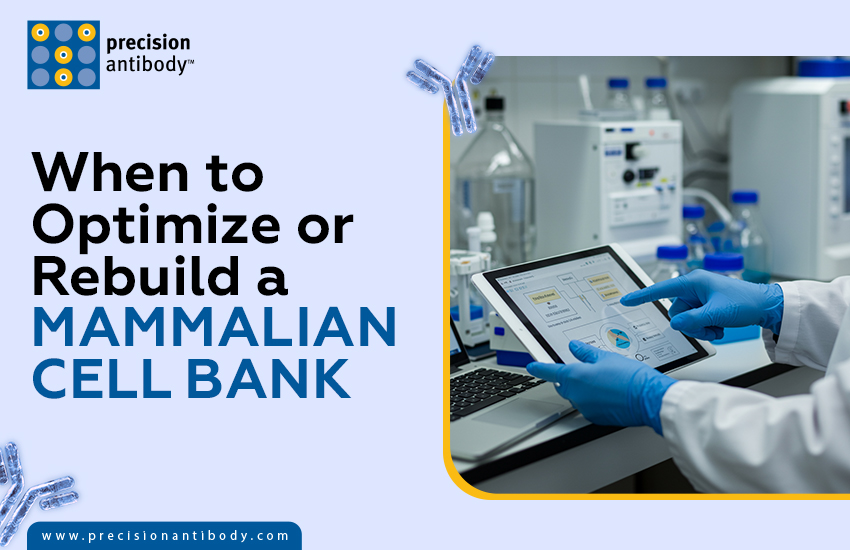 When to Optimize or Rebuild a Mammalian Cell Bank